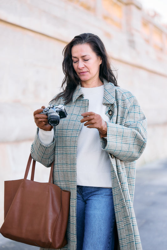 MANTEAU CAMILLE MOO en laine