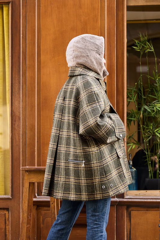 CABAN ASTRID MOO en laine