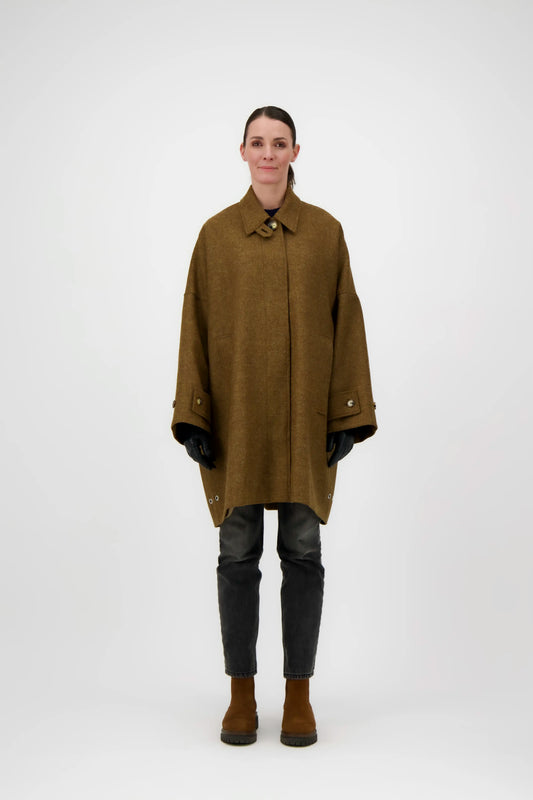 MANTEAU AVERSE MOO en laine