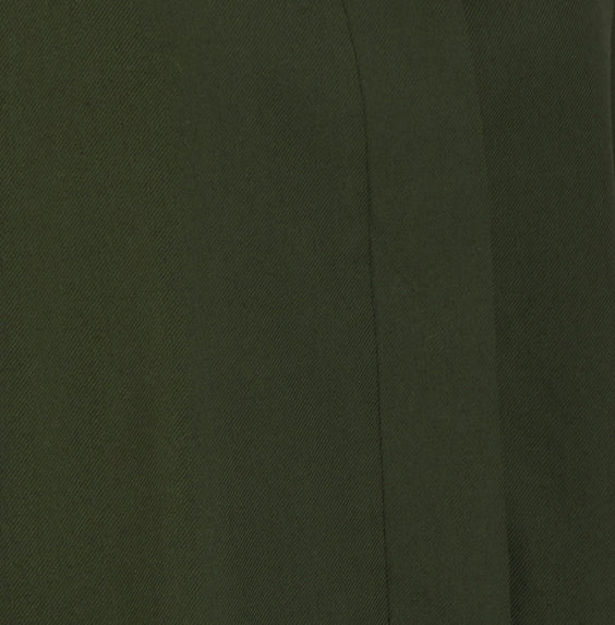 MANTEAU CAMILLE en coton déperlant, coloris olive