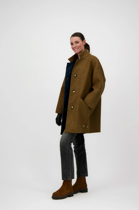 MANTEAU CHARLOTTE MOO en laine
