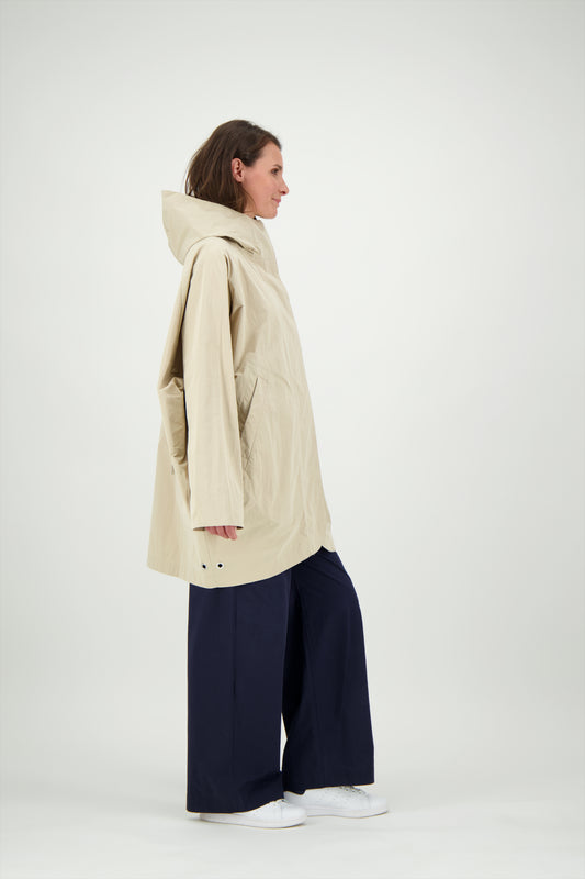 PARKA CHIARA TER EN POLYAMIDE ET COTON DÉPERLANTS
