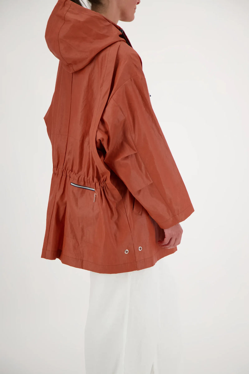 PARKA ELSA LIB EN LIN & COTON DÉPERLANTS