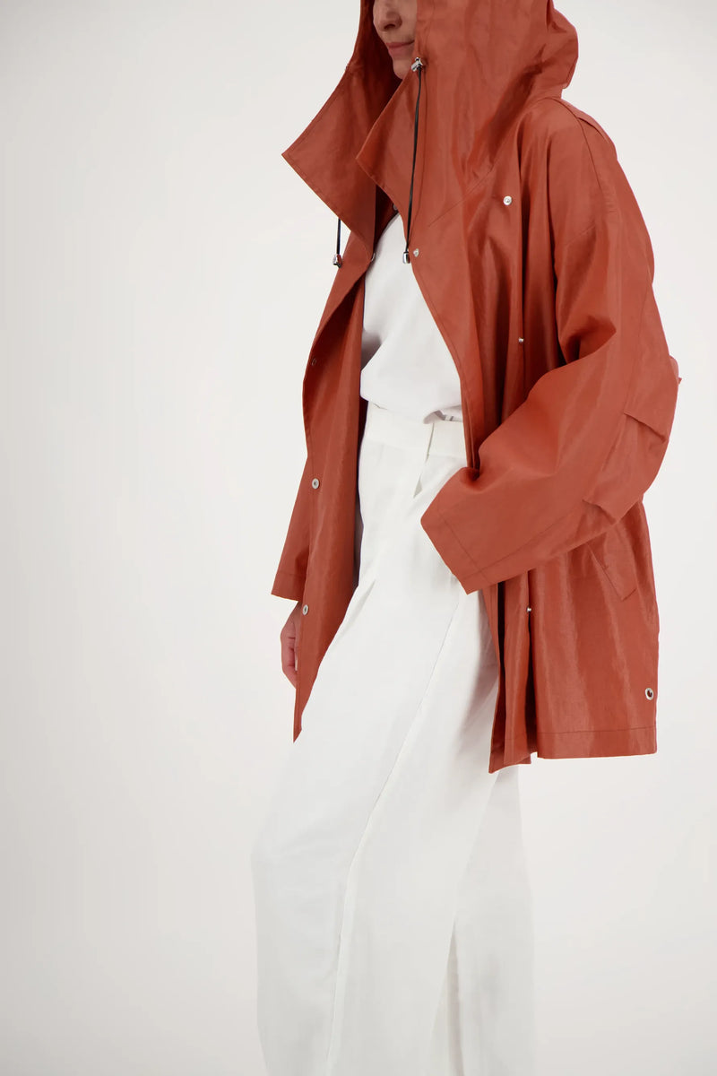 PARKA ELSA LIB EN LIN & COTON DÉPERLANTS