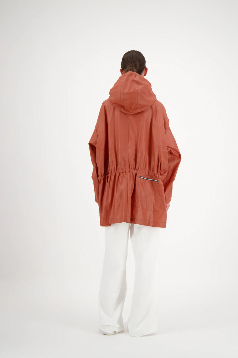 PARKA ELSA LIB EN LIN & COTON DÉPERLANTS
