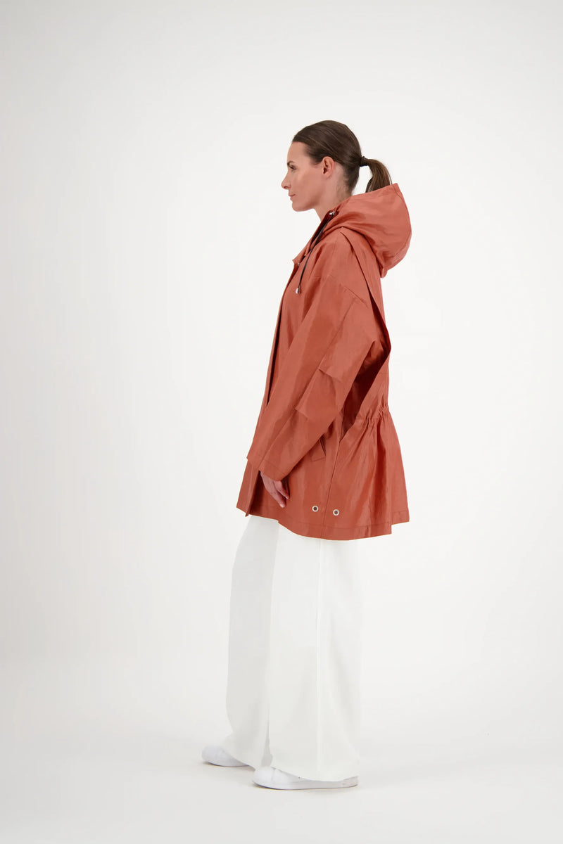 PARKA ELSA LIB EN LIN & COTON DÉPERLANTS