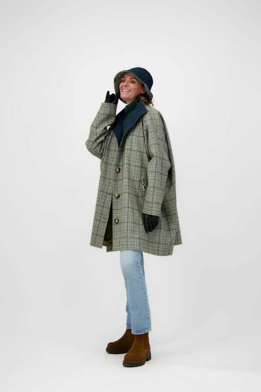 MANTEAU FILO MOO avec bob en laine