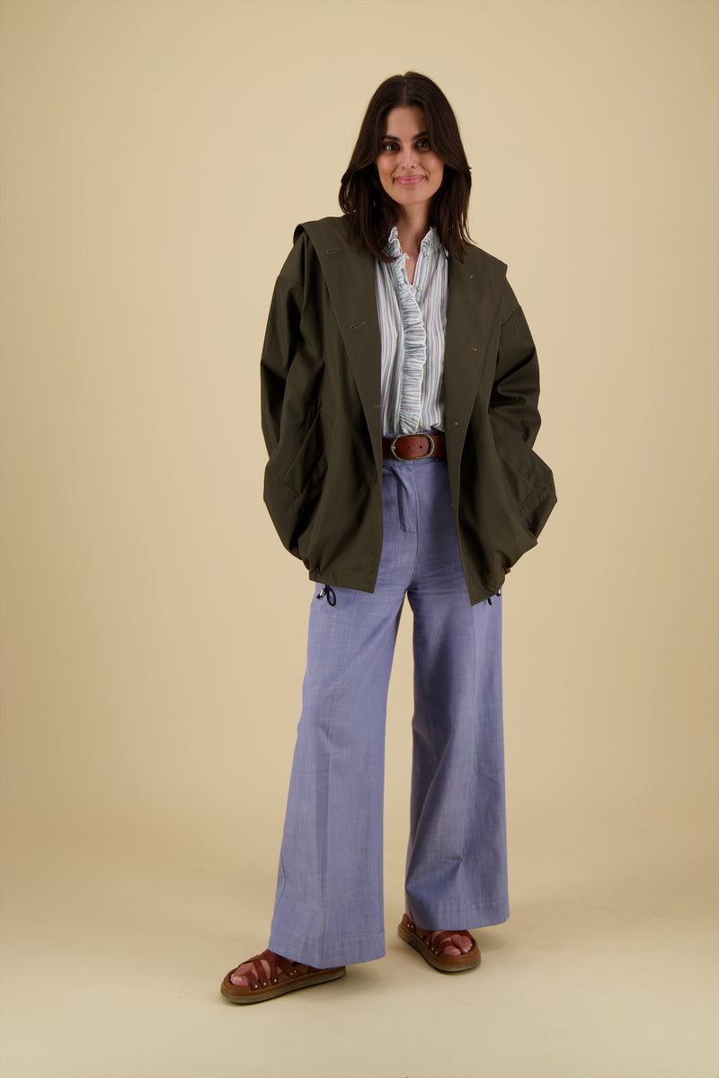 PARKA HOSSEGOR GAR EN POLYAMIDE ET COTON IMPERMÉABLES