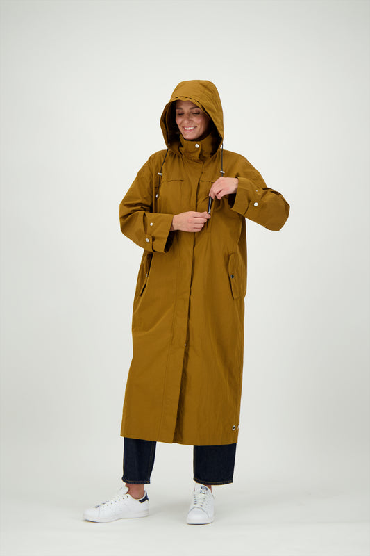PARKA ICON TER EN POLYAMIDE & COTON DÉPERLANTS