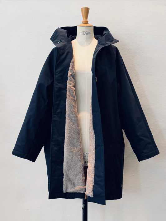PARKA TINA DIA en coton déperlant avec doublure en fausse fourrure