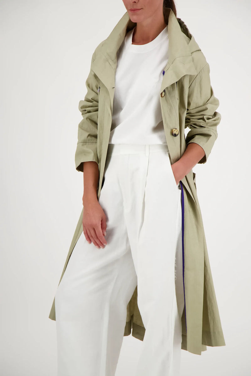 PARKA JOAN EN LIN DÉPERLANT SABLE