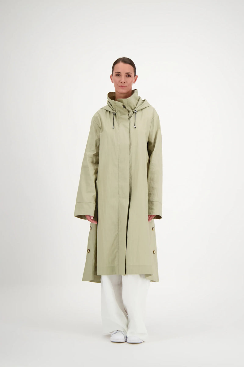 PARKA JOAN EN LIN DÉPERLANT SABLE