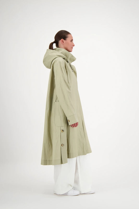 PARKA JOAN LIB EN LIN & COTON DÉPERLANTS