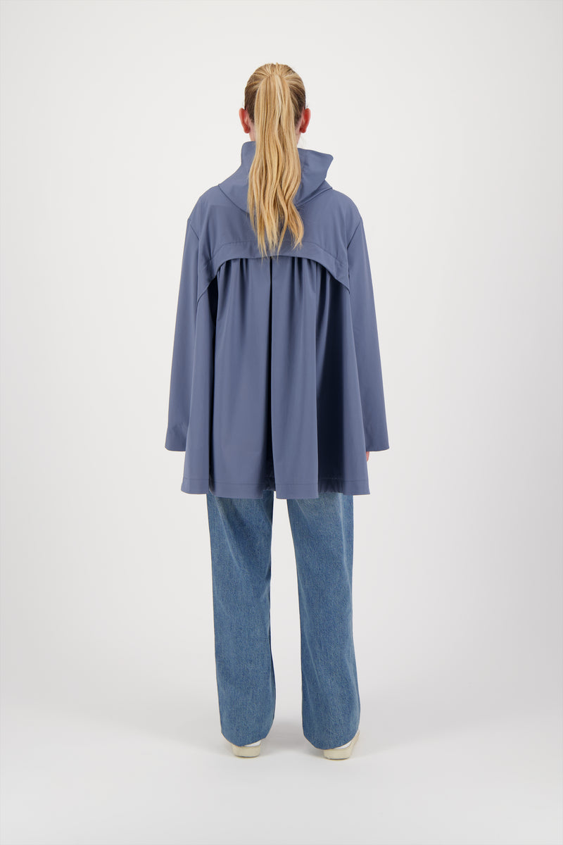 PARKA LAURA EN POLYAMIDE BISTRETCH DÉPERLANTE ARDOISE