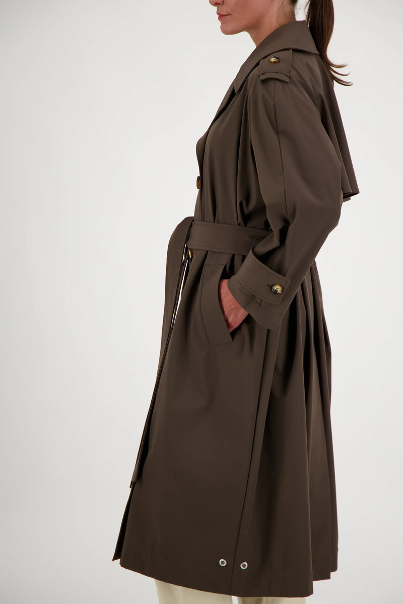 TRENCH LEA GER EN POLYAMIDE STRETCH DÉPERLANTE