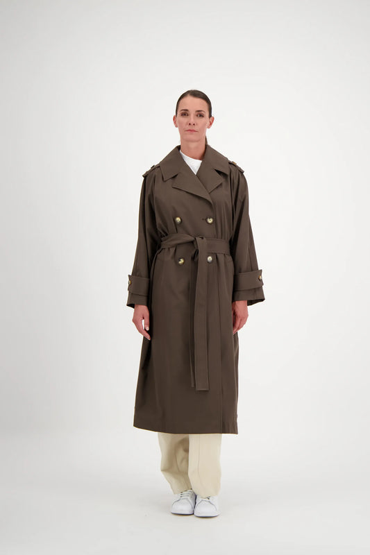 TRENCH LEA GER EN POLYAMIDE STRETCH DÉPERLANTE