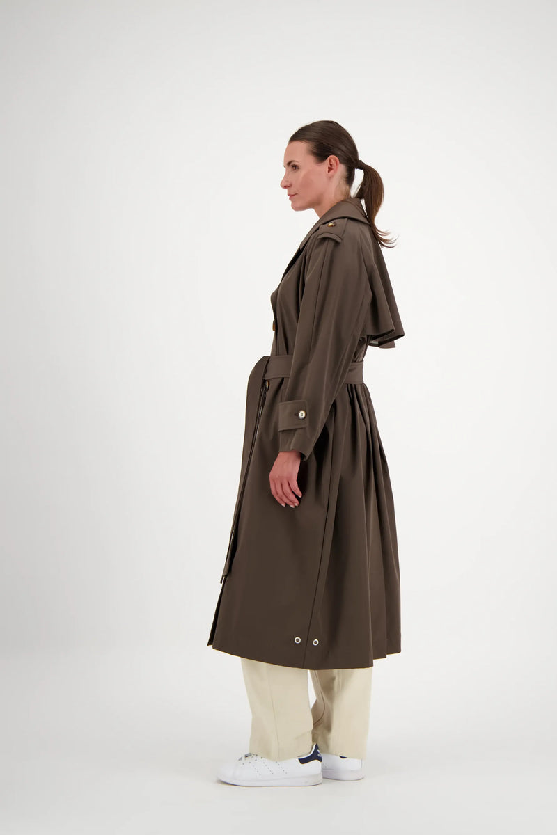 TRENCH LEA GER EN POLYAMIDE STRETCH DÉPERLANTE