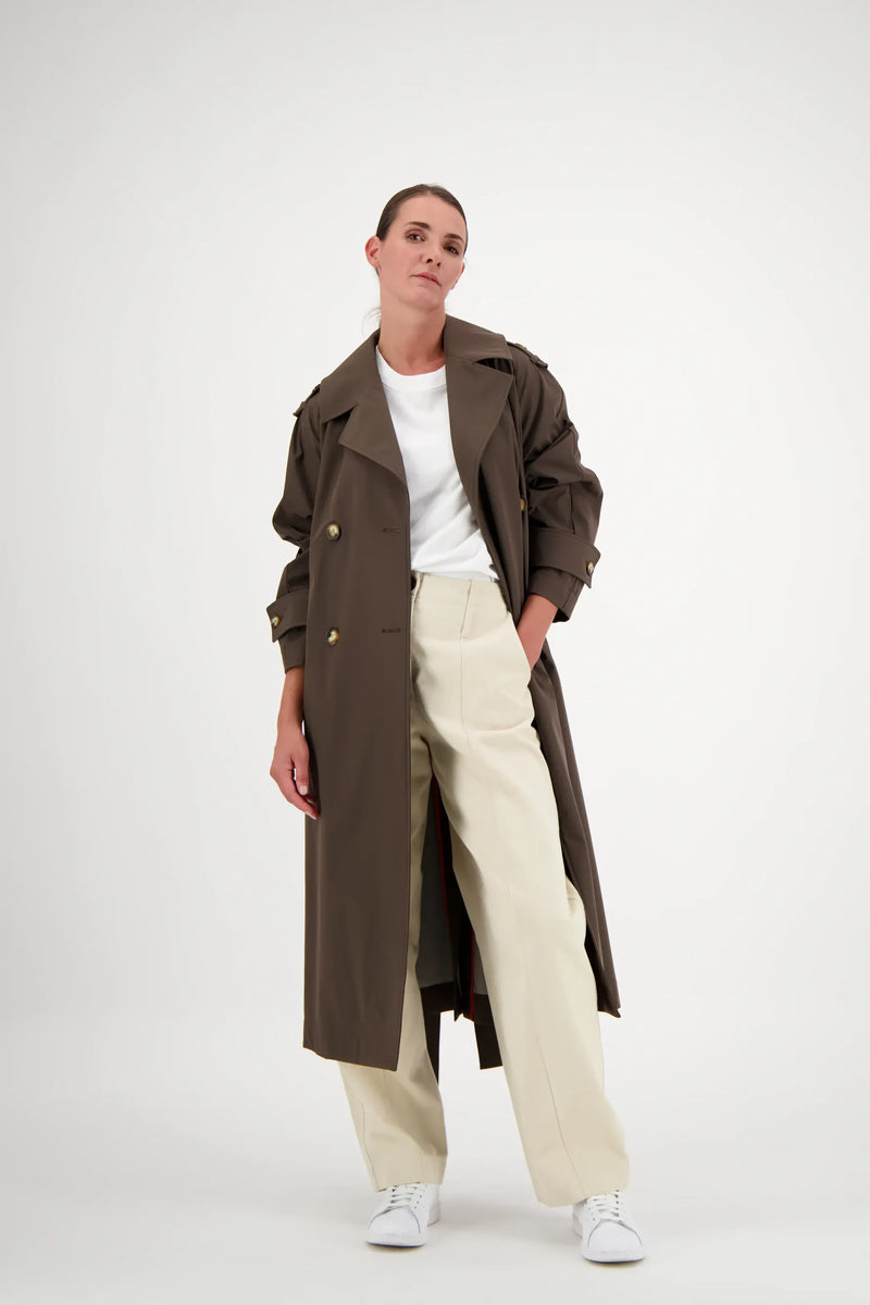 TRENCH LEA GER EN POLYAMIDE STRETCH DÉPERLANTE