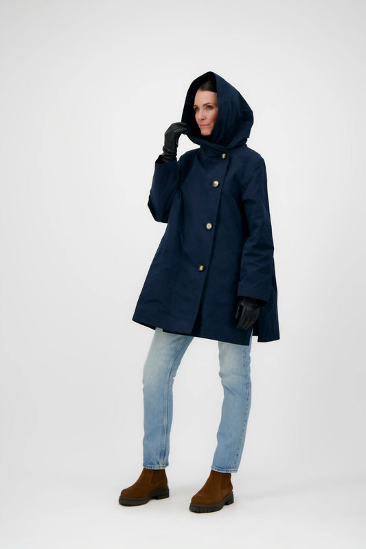 PARKA LENA COR en coton déperlant
