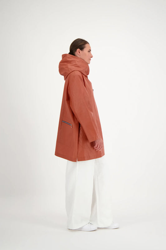 PARKA LENA LIB EN LIN & COTON DÉPERLANTS