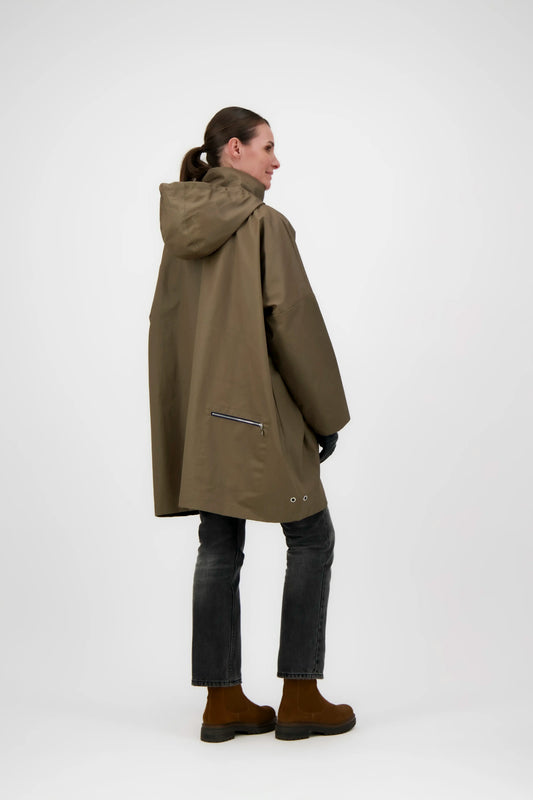 PARKA LEONIE COW en coton enduit déperlant