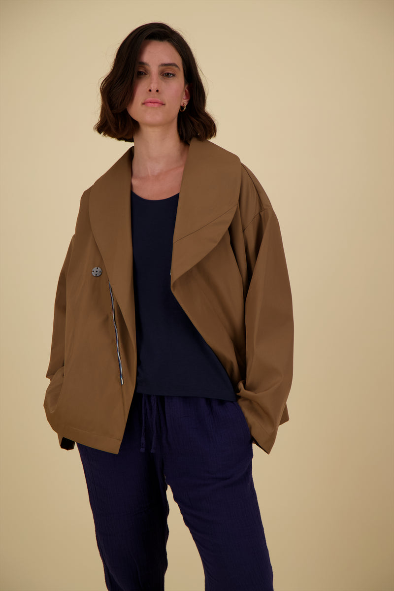 CABAN LOLA GAR EN POLYAMIDE ET COTON IMPERMÉABLES