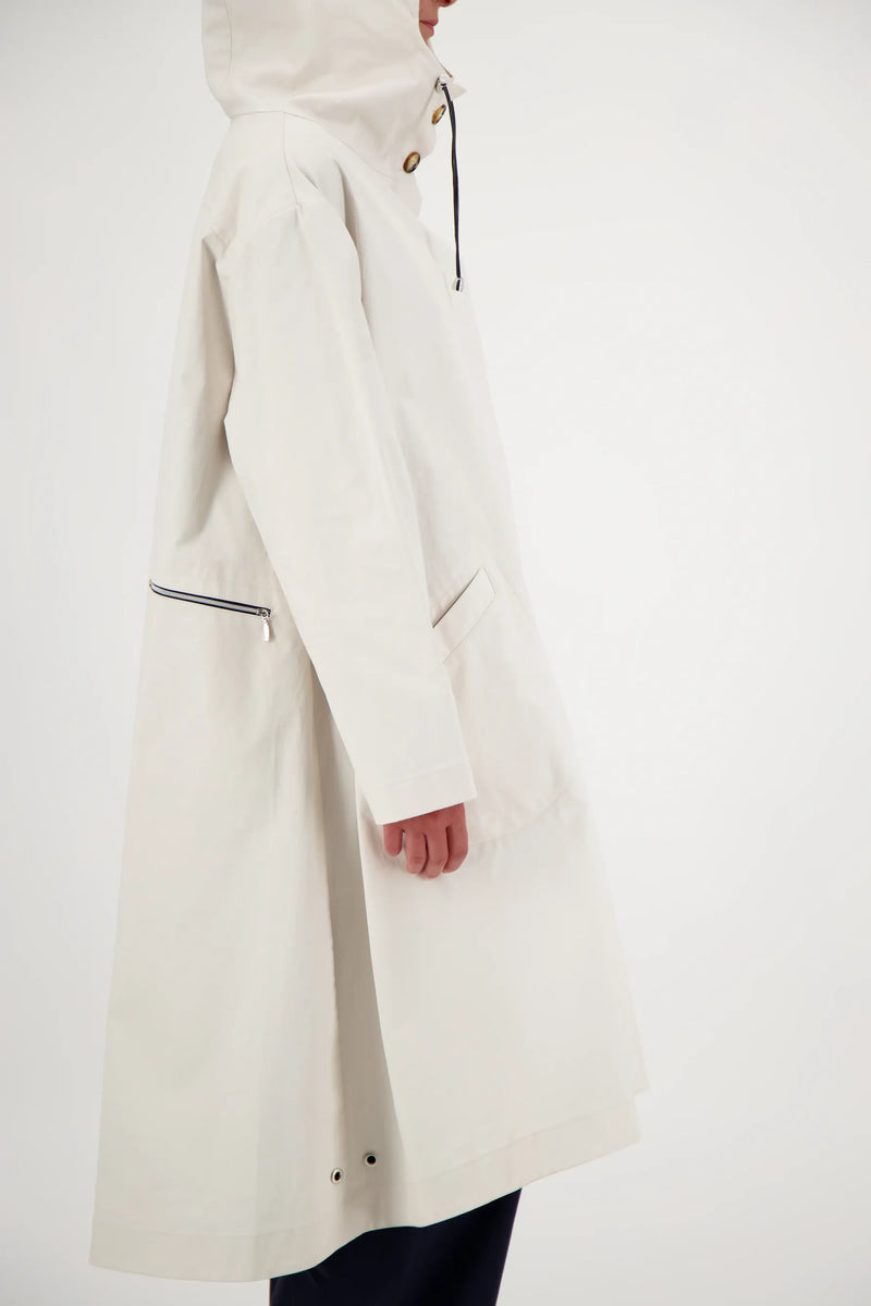 PARKA MALO EN COTON DÉPERLANT CREME