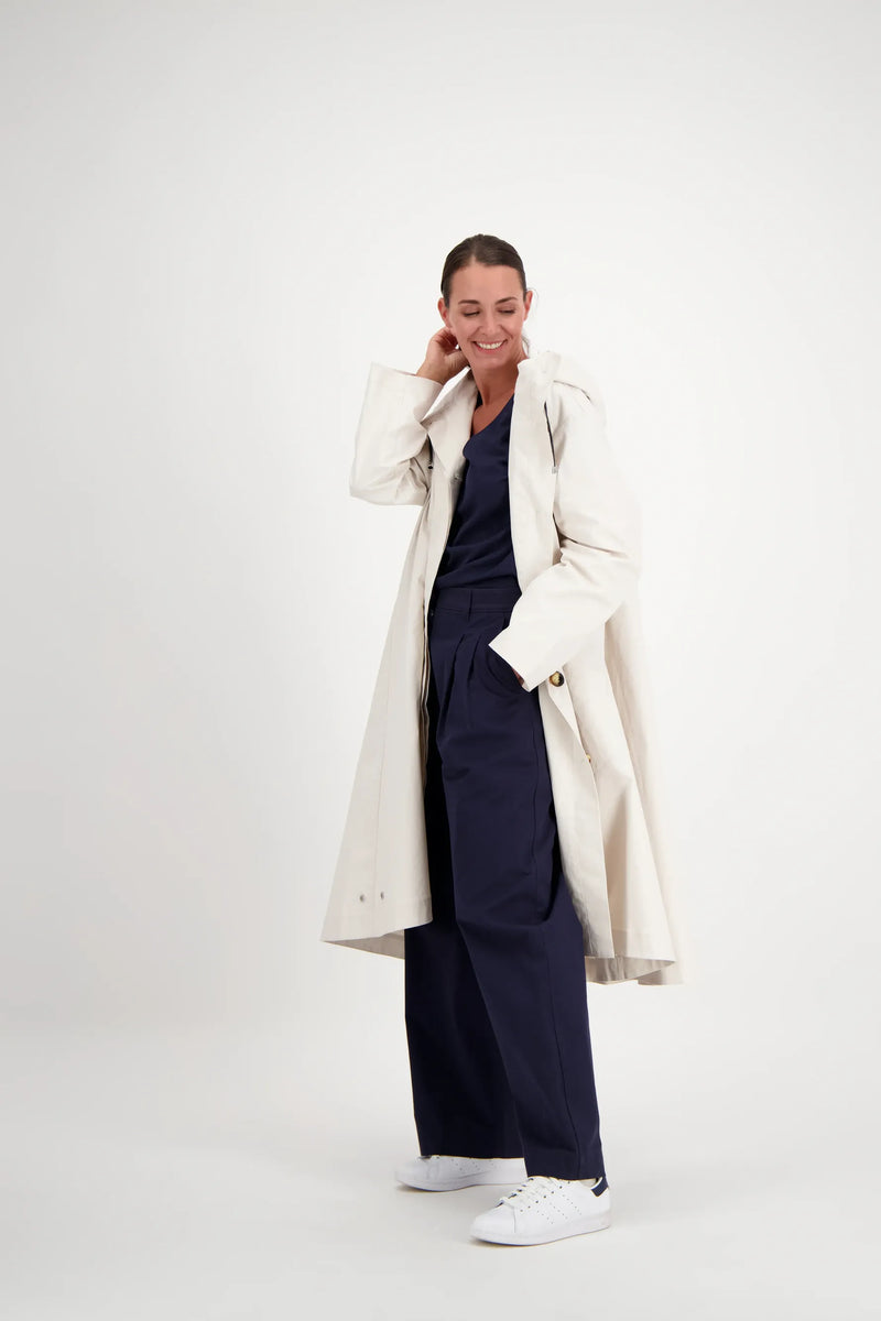 PARKA MALO EN COTON DÉPERLANT CREME
