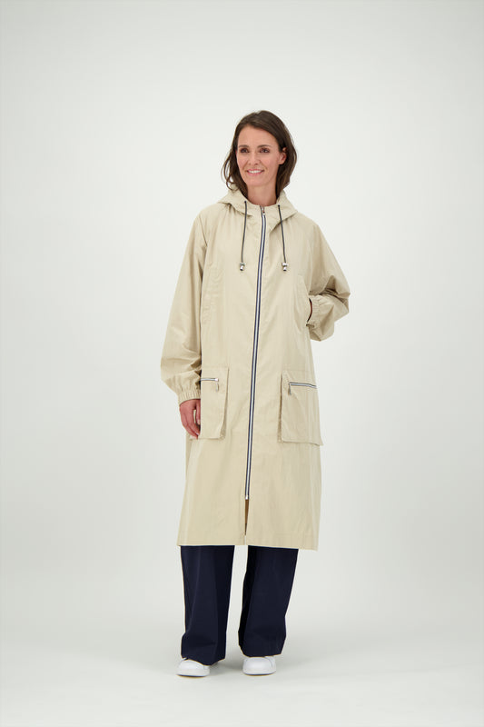 PARKA MARTA TER EN POLYAMIDE & COTON DÉPERLANTS