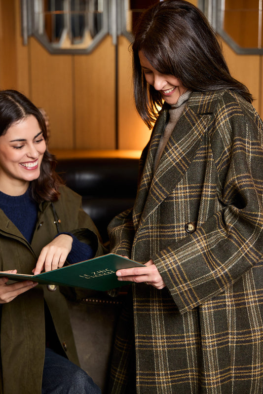 MANTEAU SONIA MOO en laine