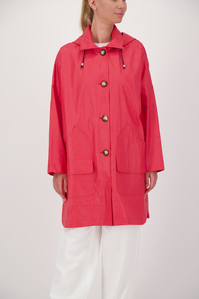 PARKA NUAGE LIB EN COTON & LIN DÉPERLANTS