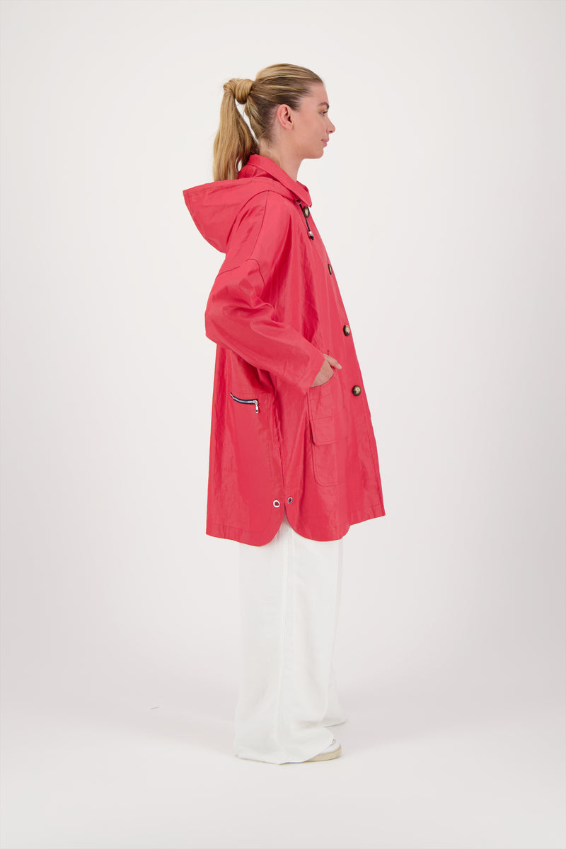 PARKA NUAGE LIB EN COTON & LIN DÉPERLANTS