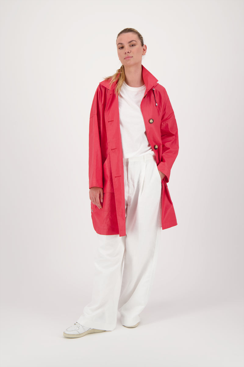 PARKA NUAGE LIB EN COTON & LIN DÉPERLANTS