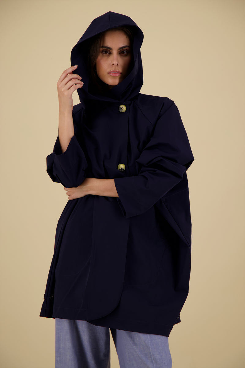 PARKA PAOLA TEC EN POLYAMIDE BISTRETCH IMPERMÉABLE