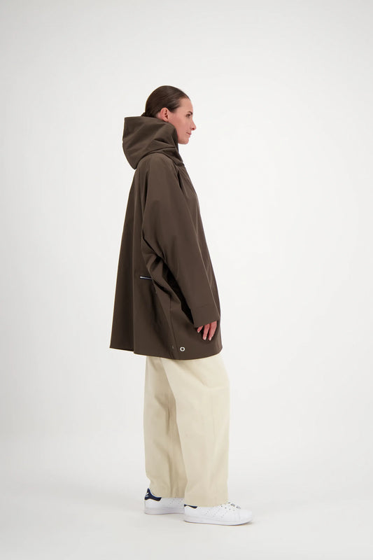 PARKA PAOLA GER EN POLYAMIDE STRETCH DÉPERLANTE