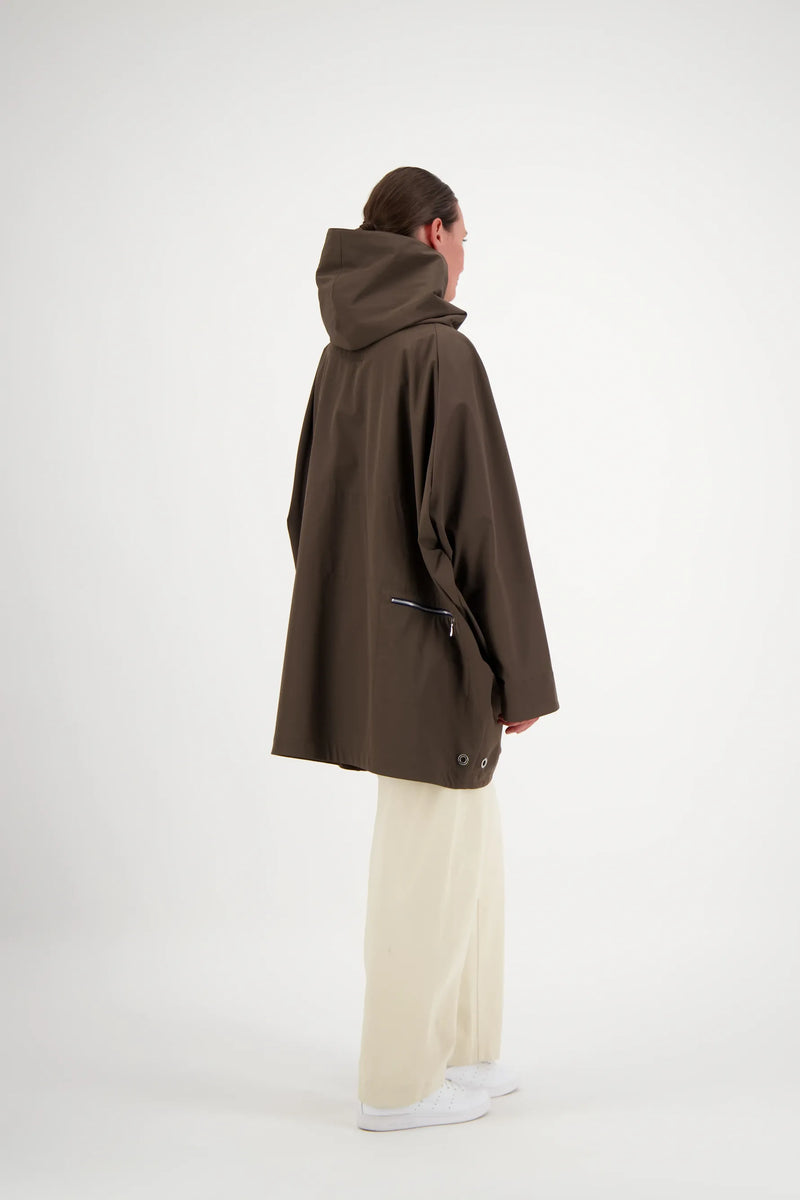 PARKA PAOLA GER EN POLYAMIDE STRETCH DÉPERLANTE