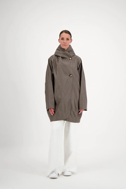 PARKA PAOLA LIB EN LIN & COTON DÉPERLANTS