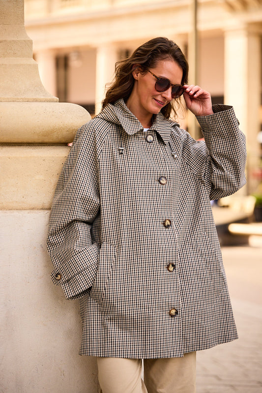 PARKA ROMA CNO EN COTON DÉPERLANT