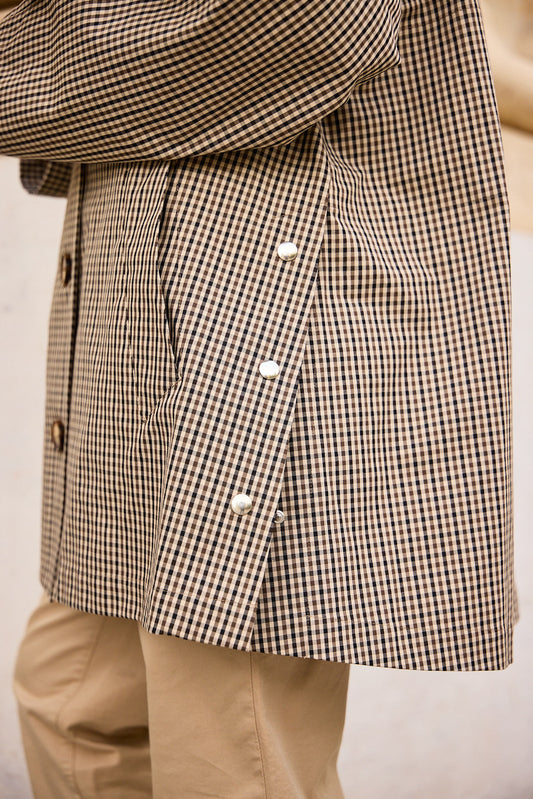 PARKA ROMA CNO EN COTON DÉPERLANT