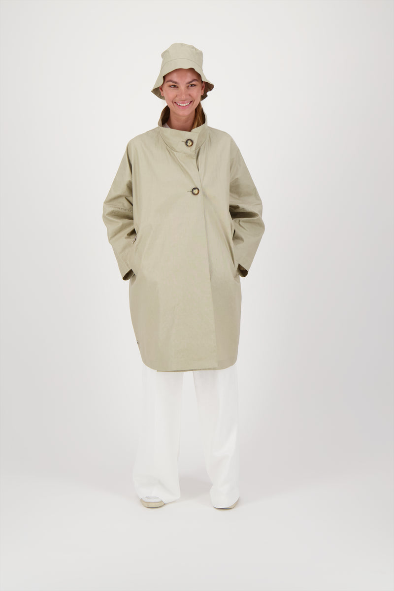 PARKA RUBIS LIB EN COTON & LIN DÉPERLANTS