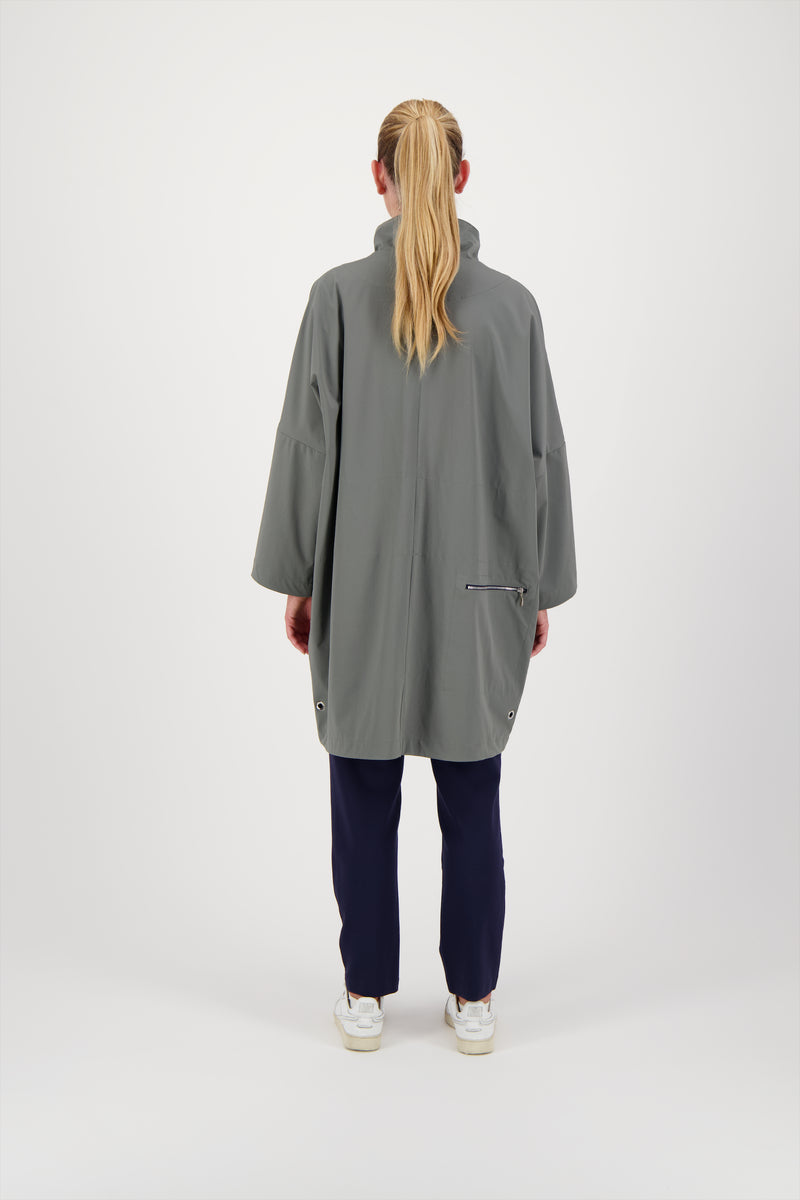 PARKA DÉPERLANTE RUBIS EN POLYAMIDE BISTRETCH LAURIER