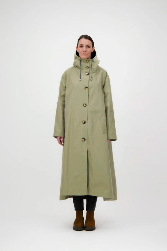 PARKA SARA DIA en coton déperlant