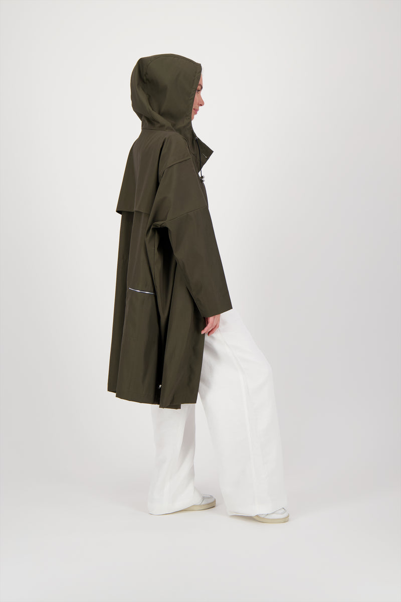 PARKA TANIA GAR EN POLYAMIDE ET COTON IMPERMEABLES