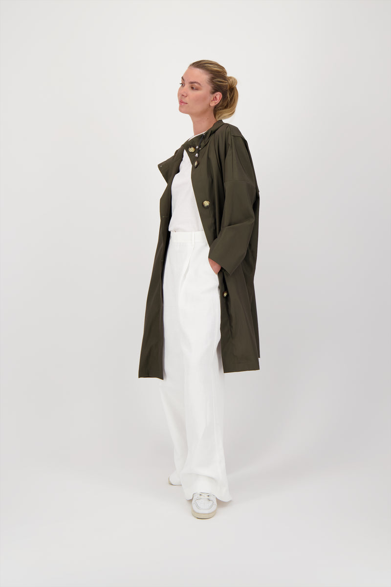 PARKA TANIA GAR EN POLYAMIDE ET COTON IMPERMEABLES