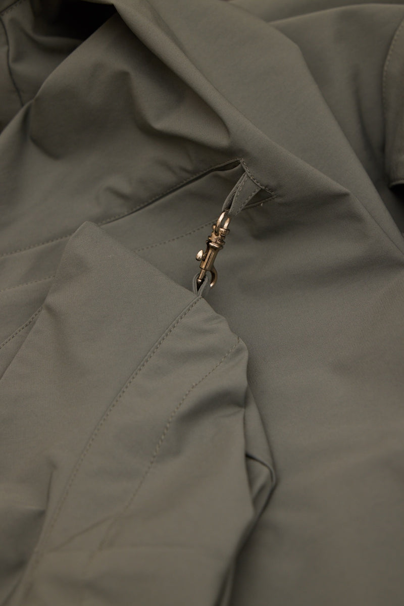 PARKA DÉPERLANTE RUBIS EN POLYAMIDE BISTRETCH LAURIER