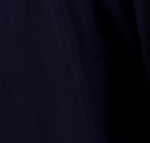 PARKA PAOLA EN POLYAMIDE BISTRETCH DÉPERLANTE NAVY