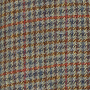 PARKA THELMA réversible en coton enduit dune avec doublure en lainage à carreaux