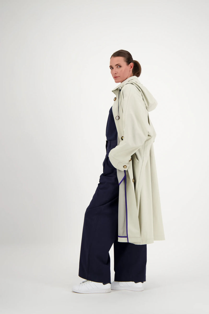 TRENCH VICTORIA GER EN POLYAMIDE STRETCH DÉPERLANTE
