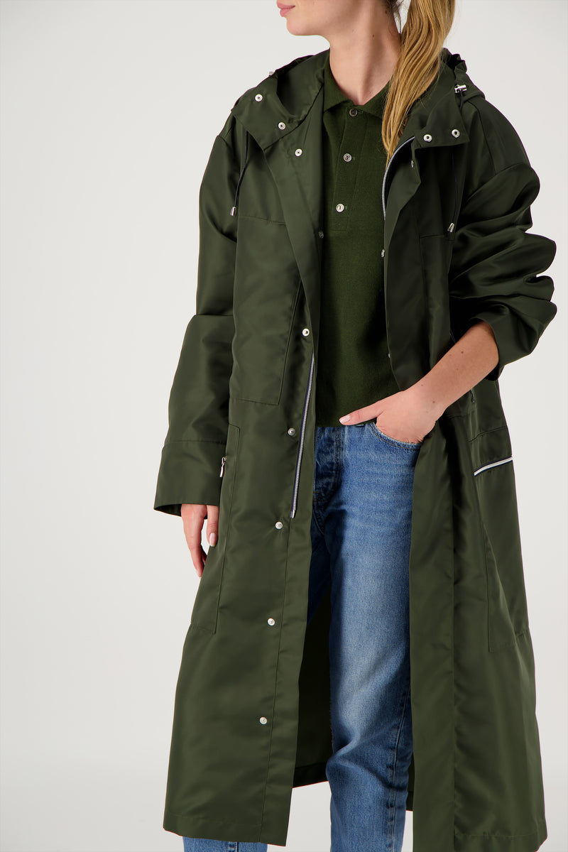 PARKA XAVE SIV en polyamide disponible en coloris kaki