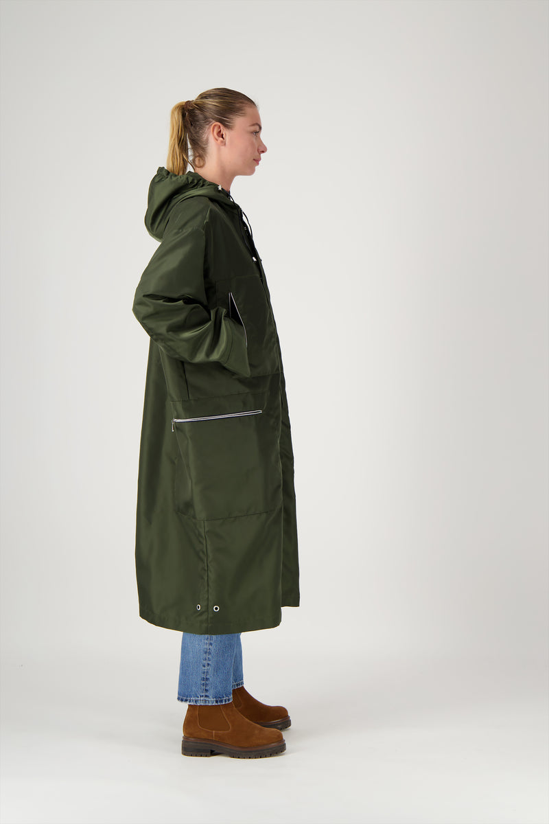 PARKA XAVE SIV en polyamide disponible en coloris kaki